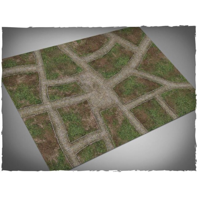 Game mat - Cobblestone Streets 3 x 3 Mousepad - Malifaux