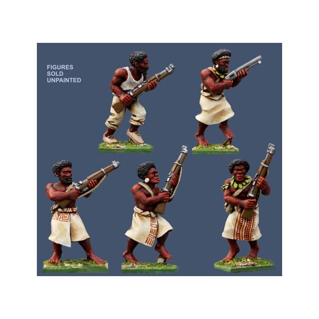 Islander Provisional Fighters w/Rifles & Shotgun