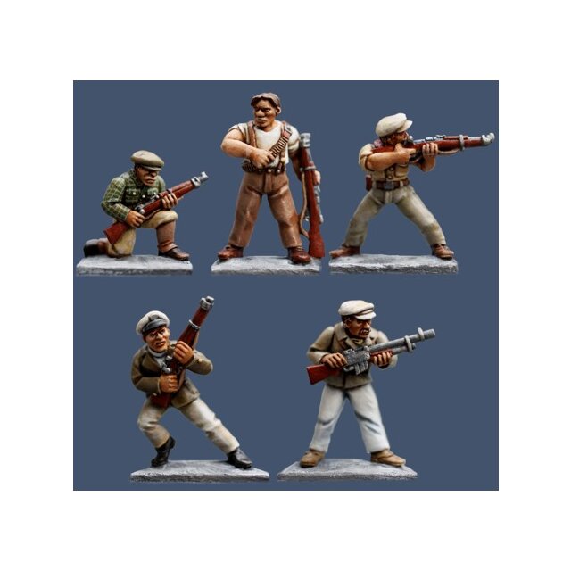 Merchant Seamen with Rifles