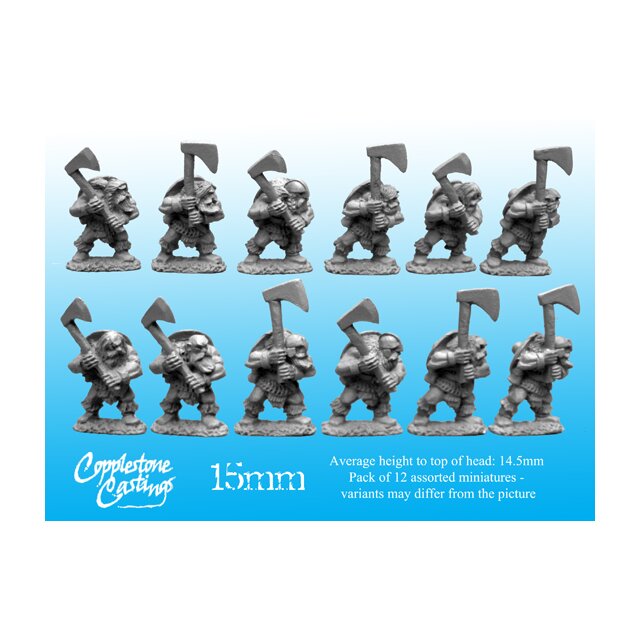 15mm Dwarf Axemen (12)