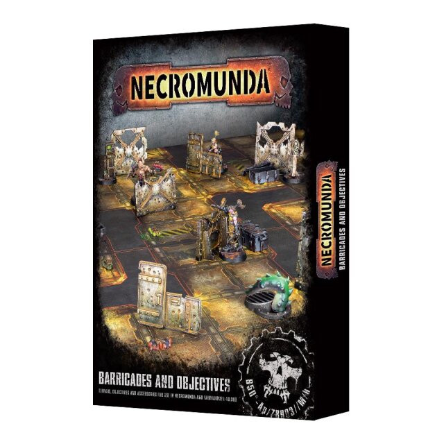 NECROMUNDA BARRICADES AND OBJECTIVES (GW-300-04)