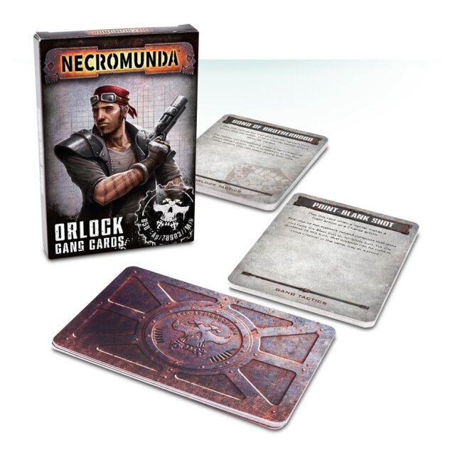 NECROMUNDA: ORLOCK GANG CARDS (ENGLISH)(GW-300-22-60)