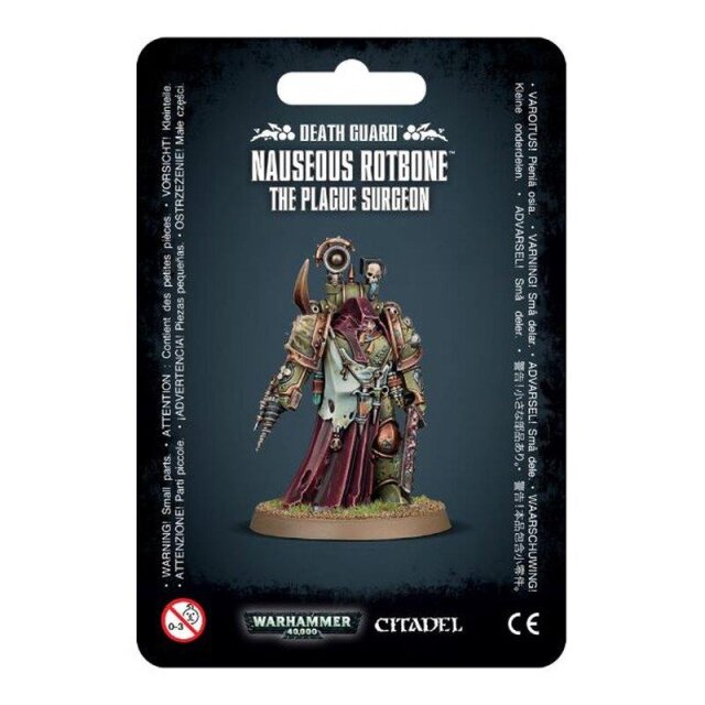 Death Guard: Nauseous Rotbone - The Plague Surgeon