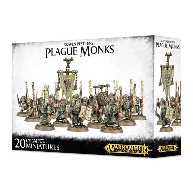 SKAVEN PESTILENS PLAGUE MONKS