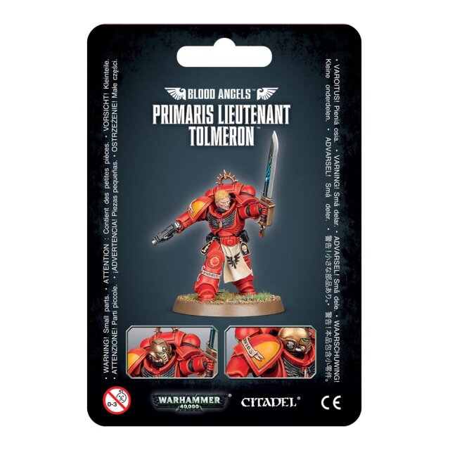 Blood Angels: Primaris Lieutenant Tolmeron