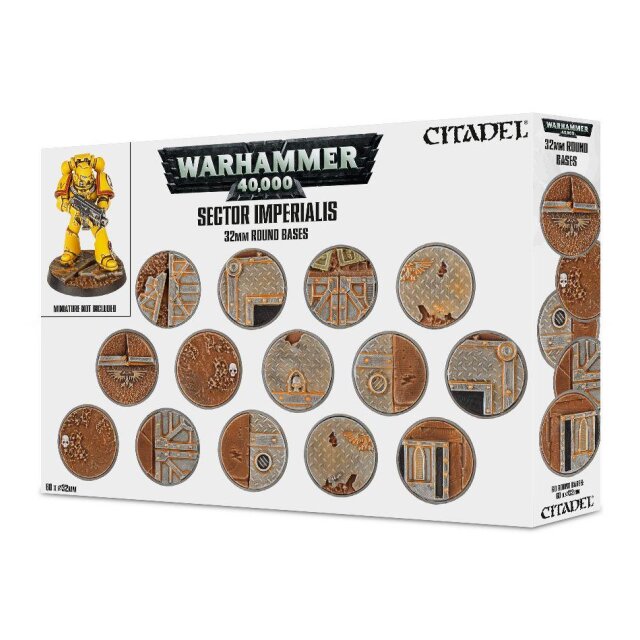 Sector Imperialis: Rundbases 32 mm (60)