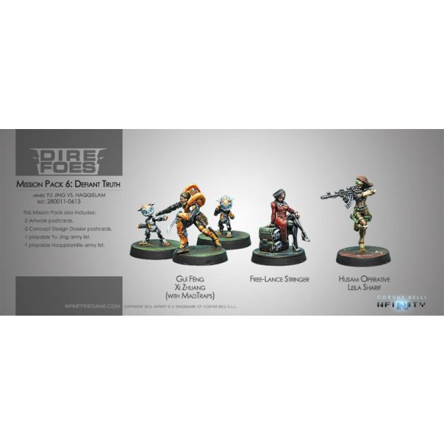 DIRE FOES MISSION PACK 6. DEFIANT TRUTH