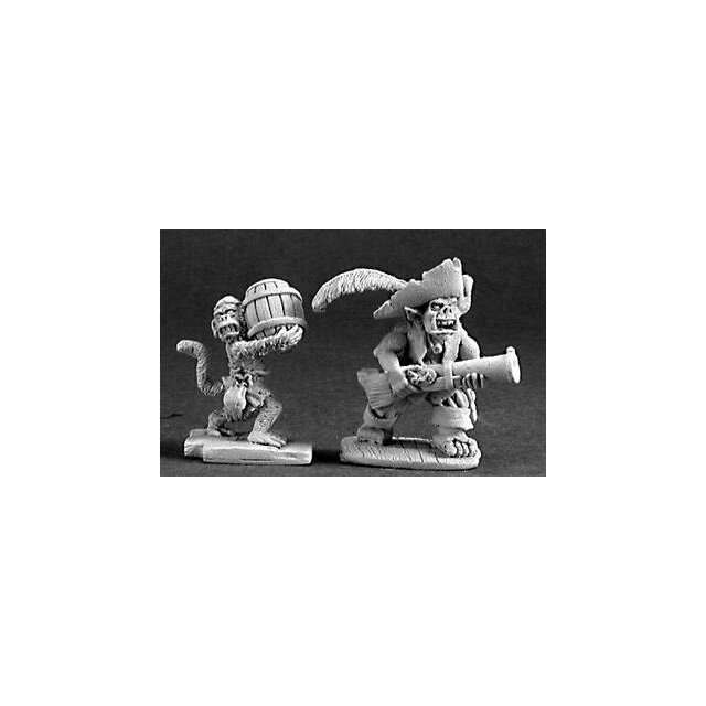 Goblin Pirate and Powder Monkey
