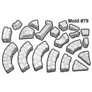 3&#34 Fieldstone Tower - Mold #79