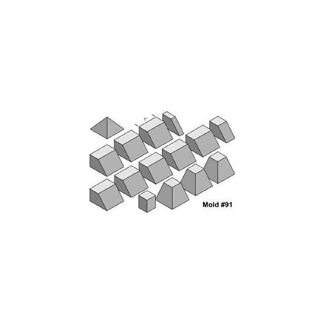 Smooth Pyramid - Mold #91