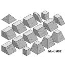 Sand Blasted Pyramid - Mold #92