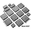 Rock Floor Tiles Mold #207