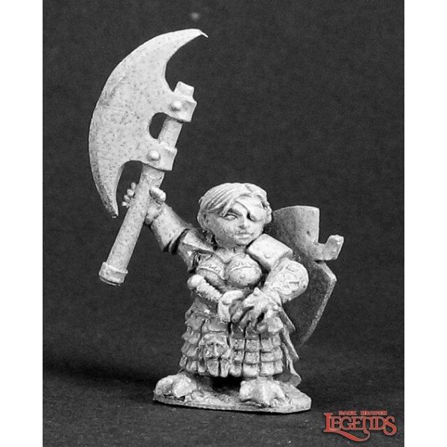 Ursula Silverbraid, Female Dwarf Warrior