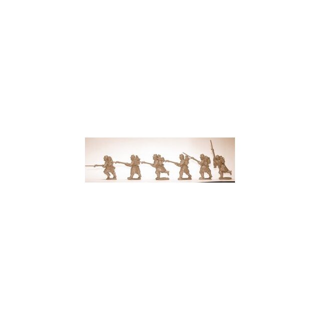 Infantry advancing in full equipment