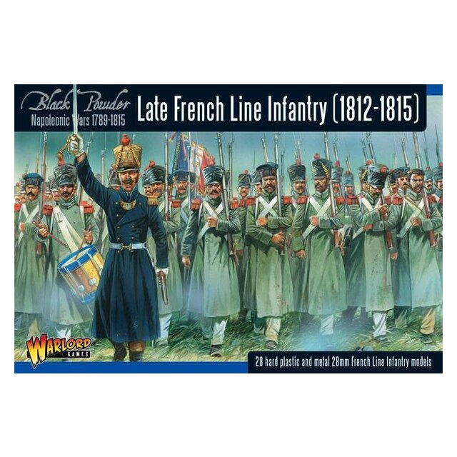 Napoleonic War Late French Line Infantry (1812-1815)