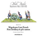 Napoleonic Late French Foot Artillery 6-pdr cannon