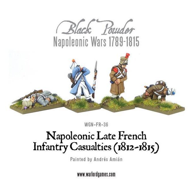 Napoleonic Late French Infantry Casualties (1812-1815)