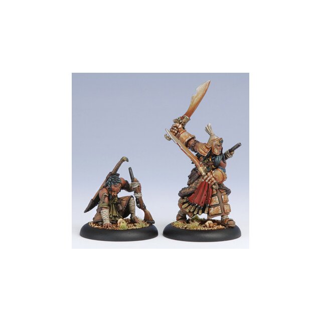 Protectorate Allies Idrian Skirmisher Chieftain & Guide (2)