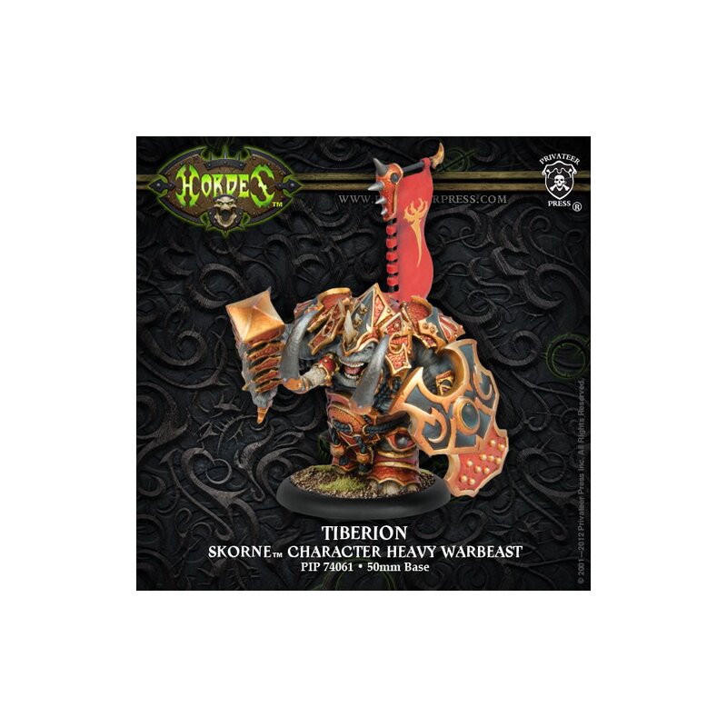 Skorne Tiberion Character Titan H. Warbeast Upgrade Blister 8 99