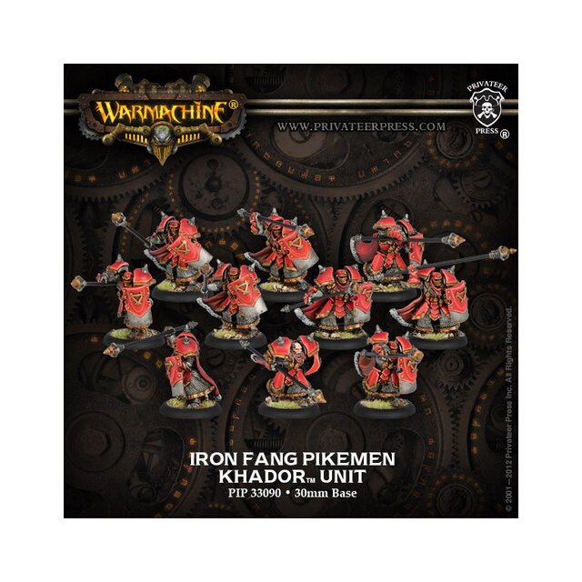 Khador Iron Fang Pikemen Unit Box (10)