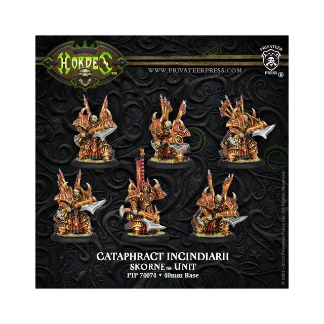 Skorne Cataphract Incindiarii Unit Box (plastic)