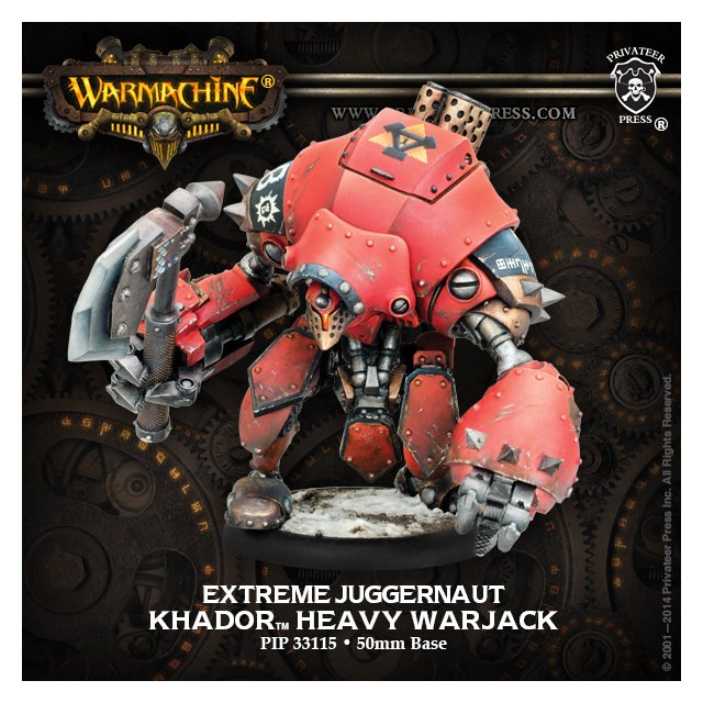 Khador Warjack Extreme Juggernaut (plastik)