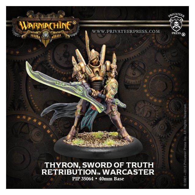 Retribution Warcaster Thyron, Sword of Truth