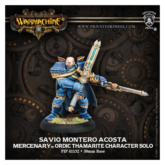 Mercenary Character Solo Savio Montero Acosta