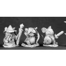 Mouslings (3): Wizard, Archer, Warrior