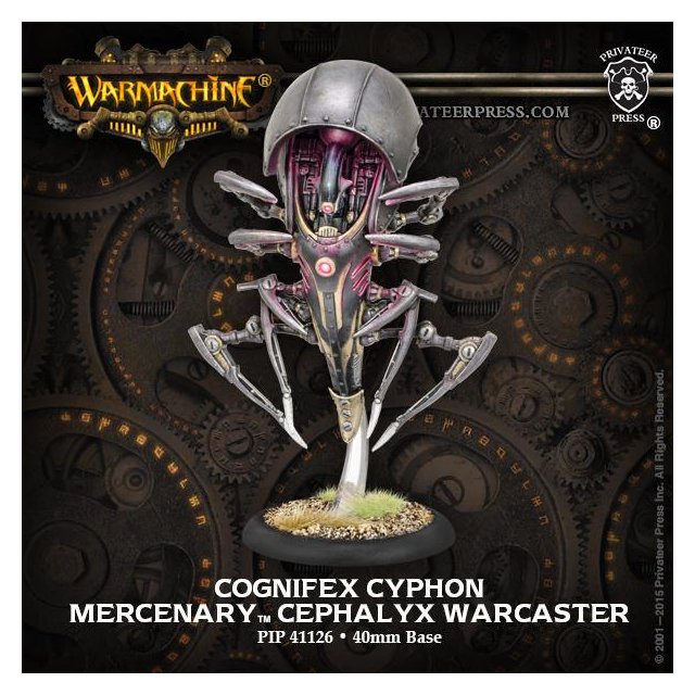 Mercenary Cephalyx Warcaster Cognifex Cyphon