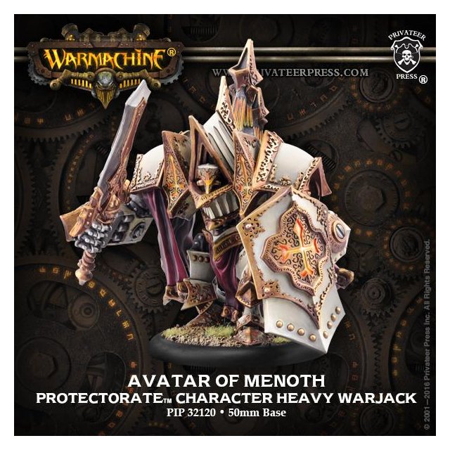 Protectorate Character Heavy Warjack Avatar of Menoth
