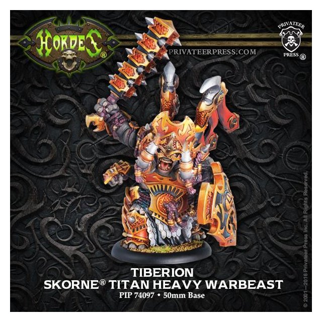 Skorne Titan Heavy Warbeast Tiberion (Resculpt)