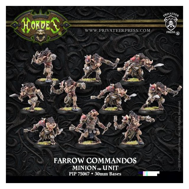 Minions Unit Farrow Brigands/Farrow Commandos (plastic)