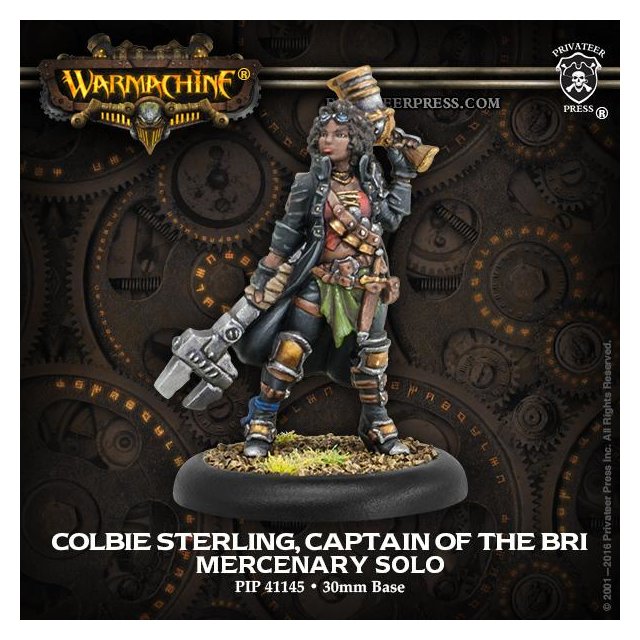 Mercenary Colbie Sterling, Captain of the B.R.I.