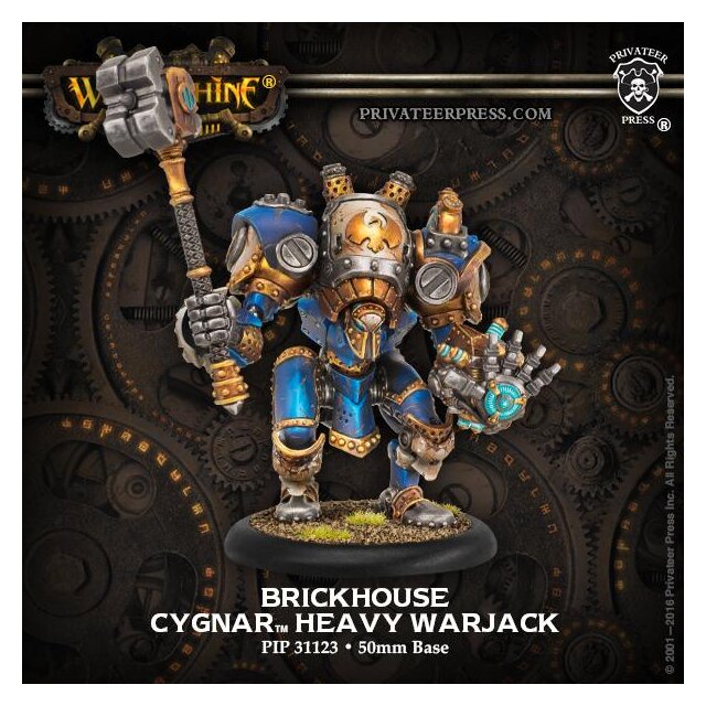 Cygnar Character Heavy Warjack Brickhouse (plastic)