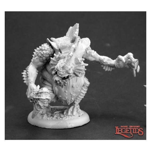 Kallaguk, King of the Trolls (resin and metal)