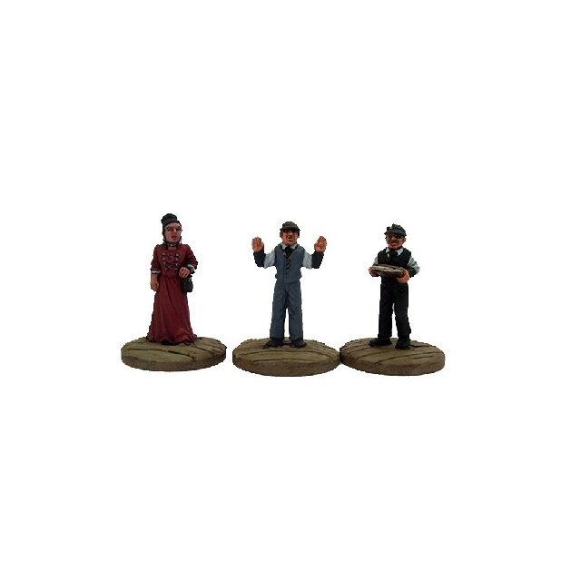 Dead Mans Hand Bank Figure Set (3)