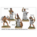 The Gods Artemis, Athena, Hera, Demeter and Eros