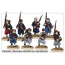 Zouaves in Assorted Headgear (8)