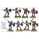 Spanish Caetrati Skirmishers (8)