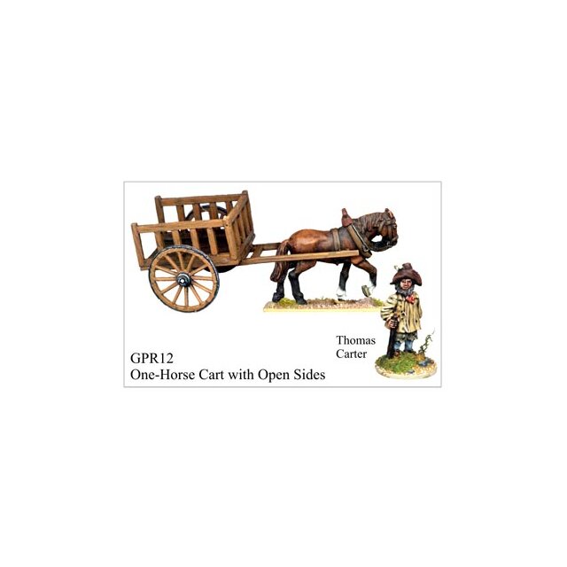 One Horse Cart with Open Sides (3)