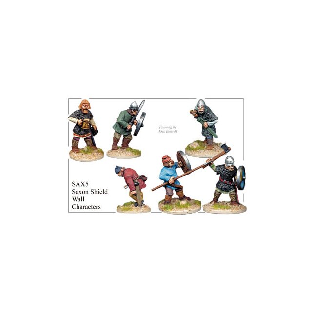 Saxon Shield Wall Characters (6)