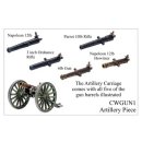 Artillery Piece with Choice of 5 Barrels (6)