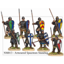 Armoured Norman Spearmen Standing (8)