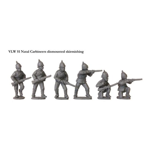 Natal Carbineers dismounted skirmishing