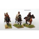 Confederate cavalry galloping with muskets and rifles