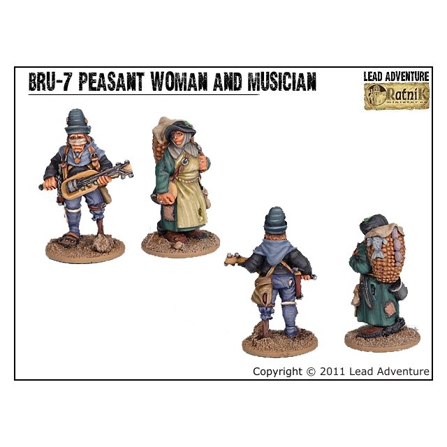 BRU-07 Peasant Woman and Musician (2)