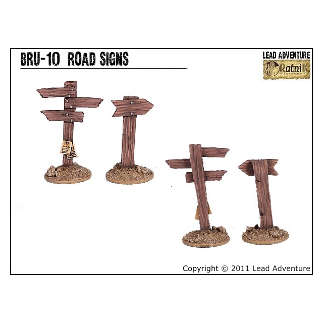 BRU-10 Road Signs (2)