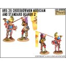 BRU-36 Crossbowmen Musician and Standard Bearer 2 (2)