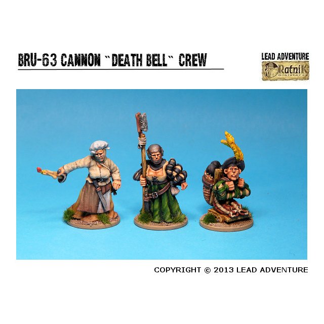 BRU-63 Cannon "Death Bell" Crew (3)